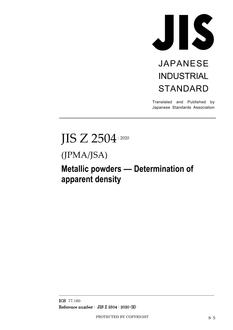 JIS Z 2504 PDF