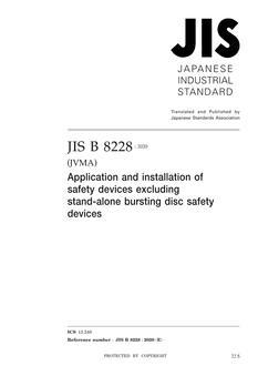 JIS B 8228 PDF