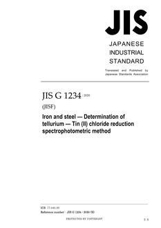 JIS G 1234 PDF