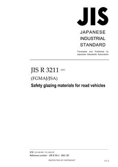 JIS R 3211 PDF