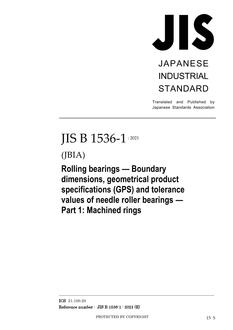 JIS B 1536-1 PDF