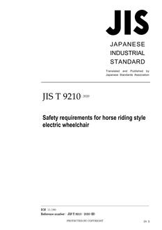 JIS T 9210 PDF