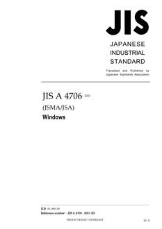 JIS A 4706 PDF