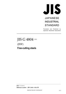 JIS G 4804 PDF