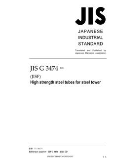 JIS G 3474 PDF