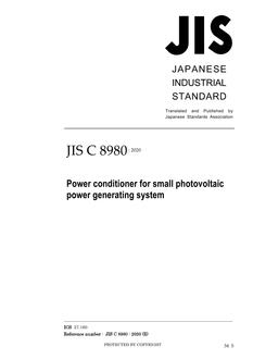 JIS C 8980 PDF