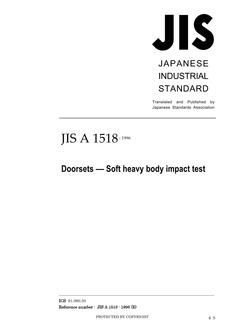 JIS A 1518 PDF