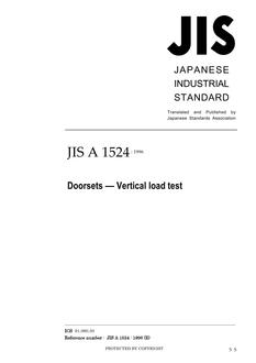 JIS A 1524 PDF