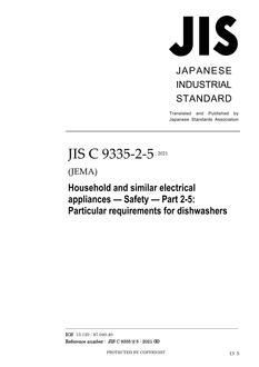 JIS C 9335-2-5 PDF