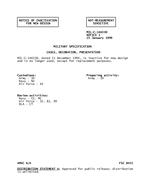 MIL MIL-C-14633D Notice 1 – Inactivation PDF