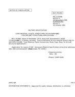 MIL MIL-C-81986 Notice 2 – Cancellation PDF