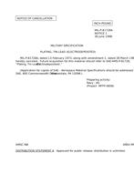 MIL MIL-P-81728A Notice 1 – Cancellation PDF