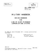 MIL MIL-HDBK-416 Notice 1 – Cancellation PDF