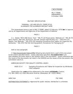 MIL MIL-T-7099E Amendment 1 PDF