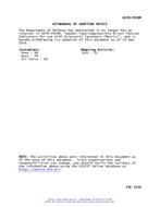 MIL ASTM-F959M Notice 2 – Withdrawal PDF