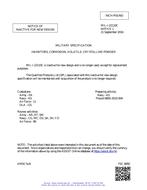 MIL MIL-I-22110C Notice 1 – Inactivation PDF