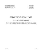 MIL MIL-STD-750F PDF