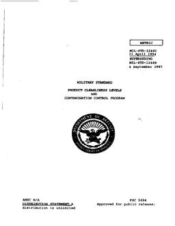 MIL MIL-STD-1246C PDF