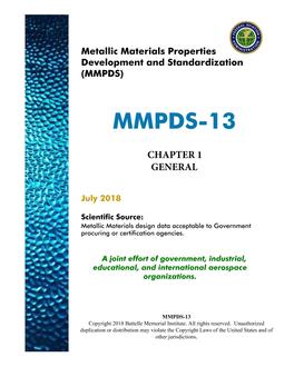 MMPDS MMPDS-13 Chapter 1 PDF