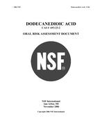 NSF Dodecanedioic acid PDF