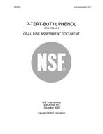 NSF P-Tert-Butylphenol  – 2010 PDF