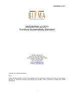 NSF BIFMA e3-2011 PDF