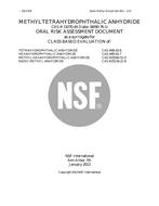 NSF Nadic Methyl Anhydride – 2013 PDF