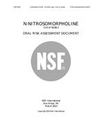 NSF N-Nitrosomorpholine CAS # 59-89-2 PDF