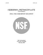 NSF ISOBORNYL METHACRYLATE CAS # 7534-94-3 PDF