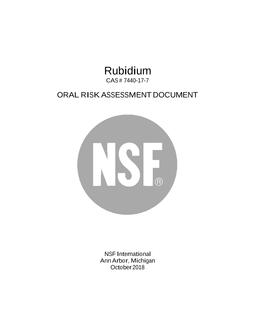 NSF Rubidium – 2018 PDF