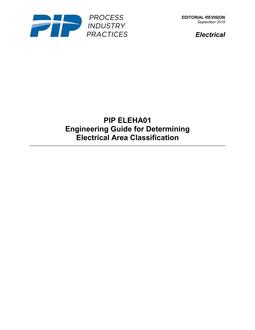 PIP ELEHA01 PDF