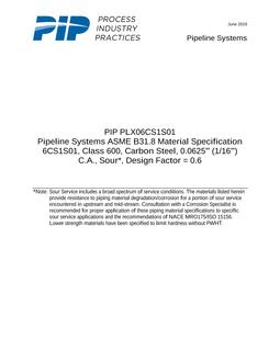 PIP PLX06CS1S01 PDF