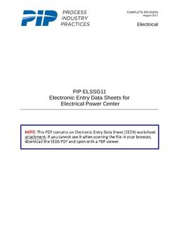 PIP ELSSG11-EEDS PDF