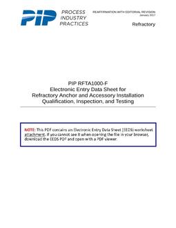 PIP RFTA1000-EEDS PDF