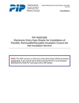 PIP INSR1000 EEDS PDF