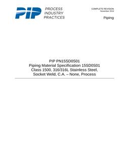 PIP PN15SD0S01 PDF