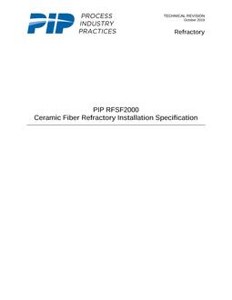 PIP RFSF2000 PDF