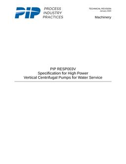 PIP RESP003V PDF