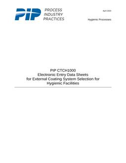 PIP CTCH1000 EEDS PDF