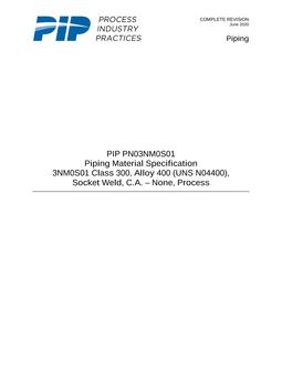 PIP PN03NM0S01 PDF