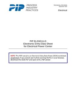 PIP ELSSG11 EEDS PDF