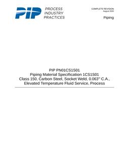 PIP PN01CS1S01 PDF