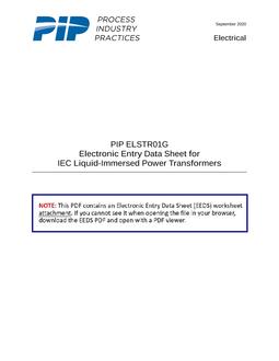 PIP ELSTR01G EEDS PDF