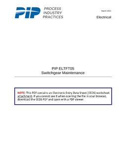 PIP ELTFT05 EEDS PDF