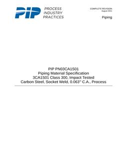 PIP PN03CA1S01 PDF