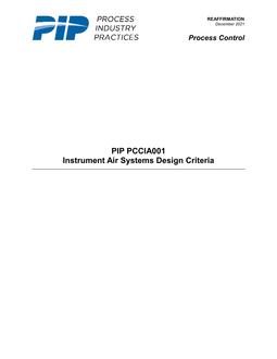 PIP PCCIA001 PDF