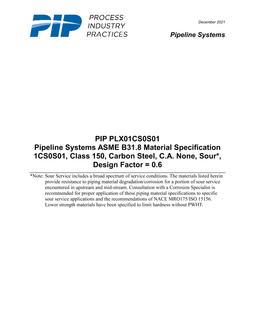 PIP PLX01CS0S01 PDF