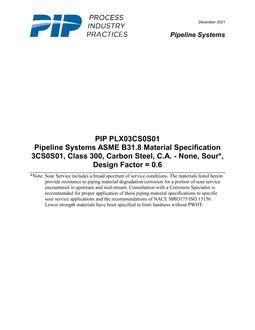 PIP PLX03CS0S01 PDF