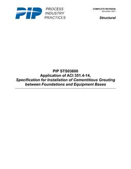 PIP STS03600 PDF