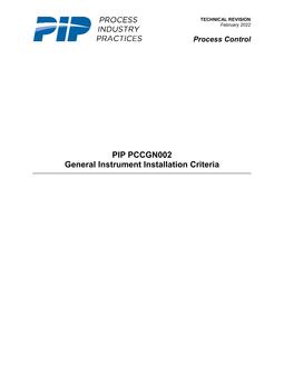 PIP PCCGN002 PDF